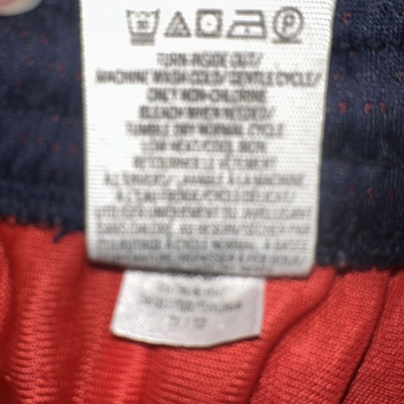 St. Louis Cardinals Sz Small PINK with 5th & Ocean Blue & Red Shorts Mesh Pocket - Picture 6 of 7